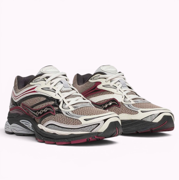 Saucony ProGrid Omni 9 Tan Maroon S70832-8